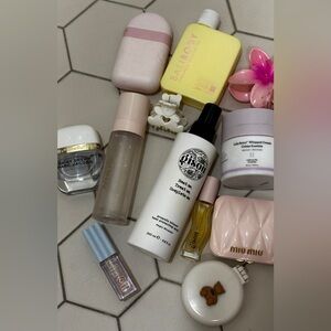 12pc set of skincare & beauty